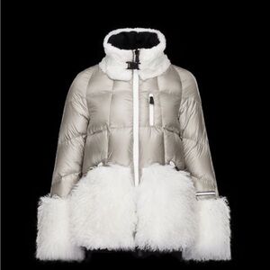 Moncler Grenoble lambs wool ski jacket